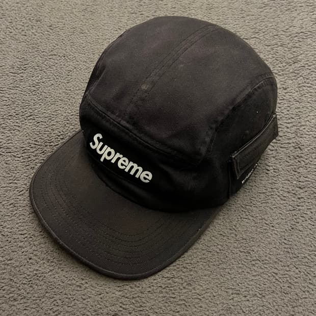 슈프림 사이드포켓 박스로고 캡 처분 