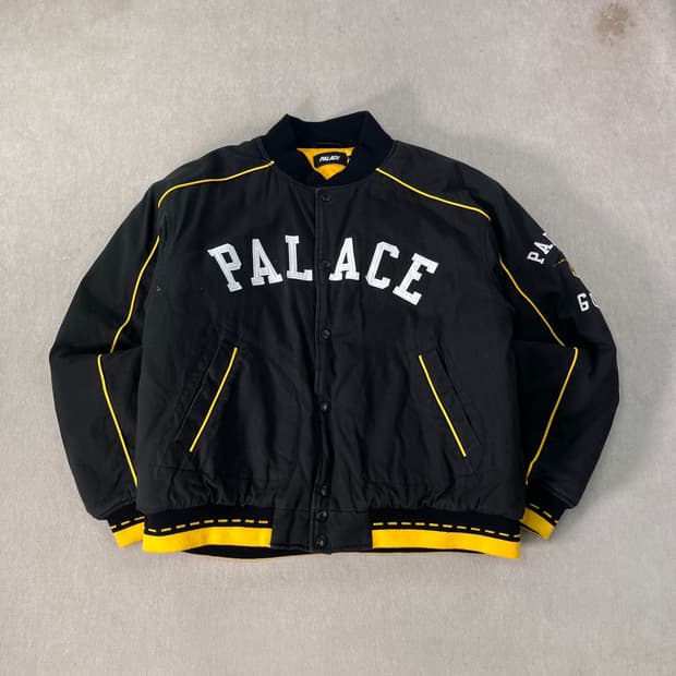 105 팔라스 22ss 고트 바시티 자켓