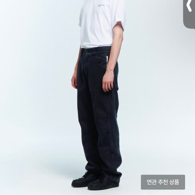 플라스틱 프로덕트 MPa CALF POCKET PANTS (BLACK)