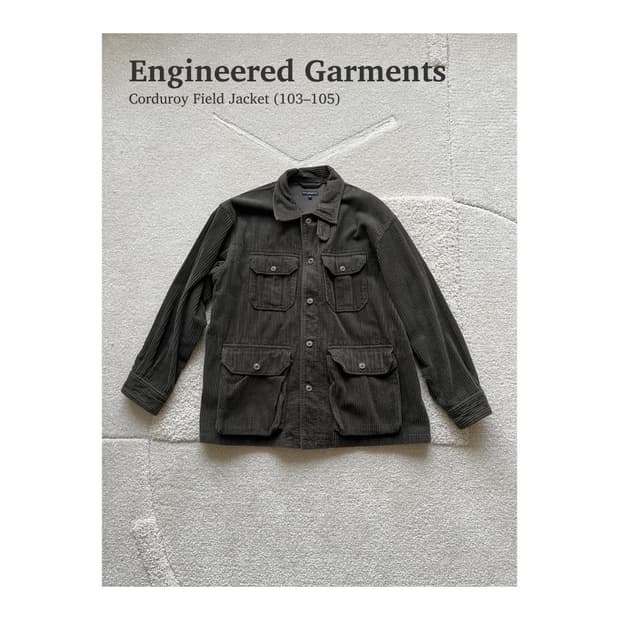 엔지니어가먼츠 코듀로이 필드 자켓 (103-105)