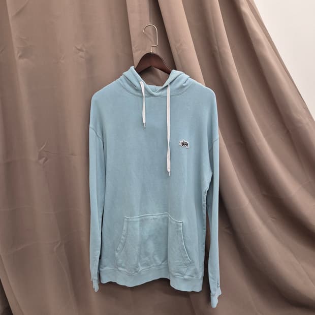 스투시 스탁 로고 후디 M