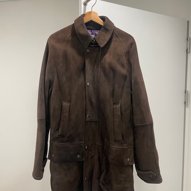 랄프로렌 퍼플라벨 무스탕