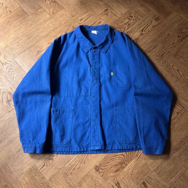 [L]Made in France 잉크블루 프렌치 워크자켓