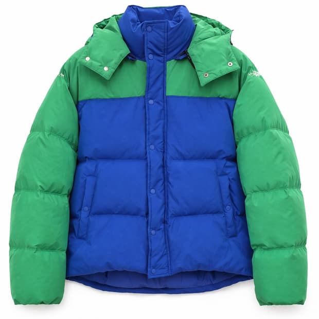 자라 아더에러 멀티컬러 패딩 M