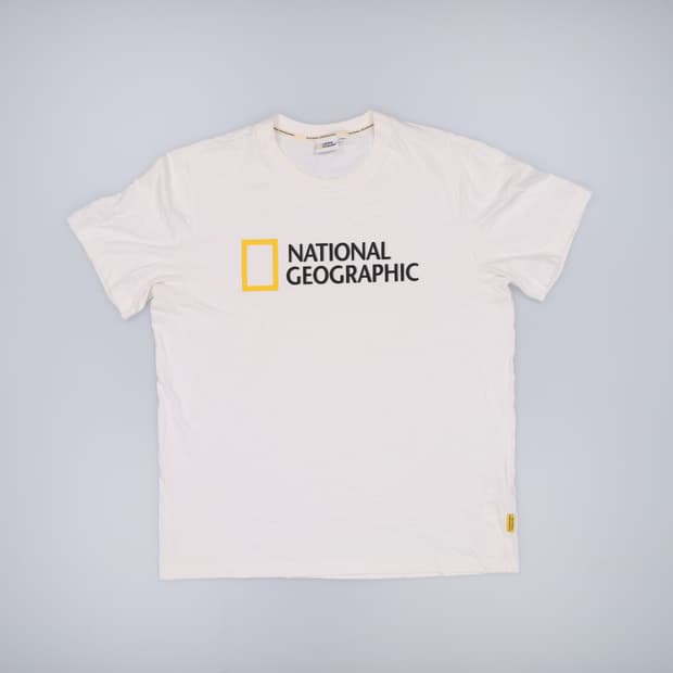 XXXL 내셔널지오그래픽 빅로고 반팔 0311H1