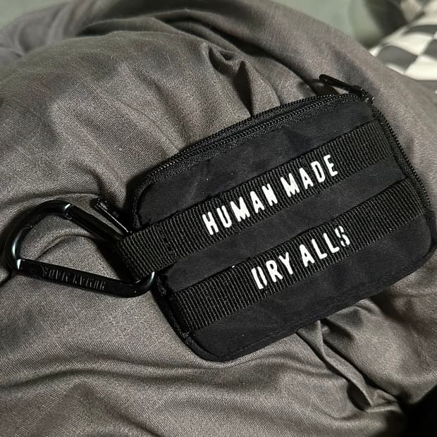Human Made 밀리터리 카드케이스 블랙