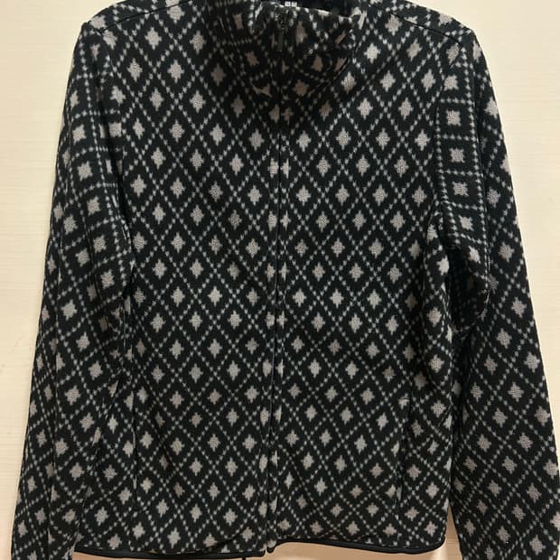 유니클로 플리스 여성 집업 L