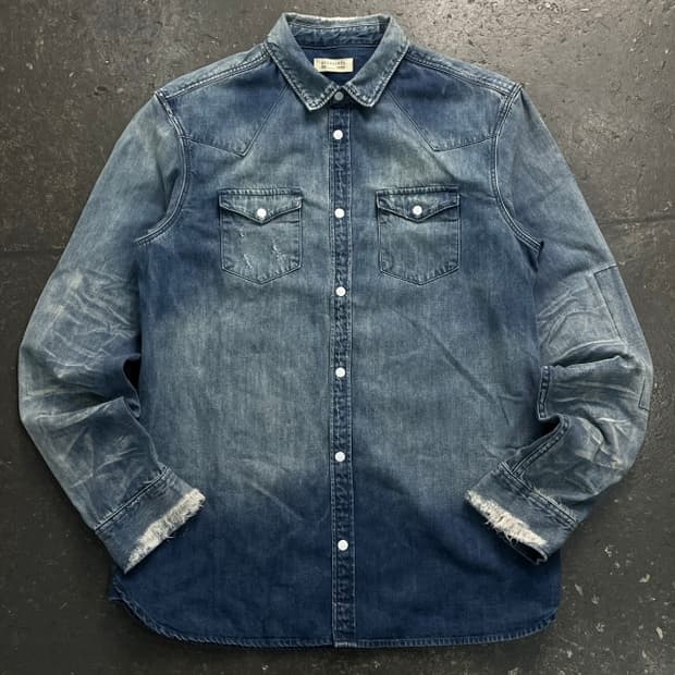95 올세인츠 데님 셔츠