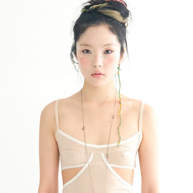 샵페어리 도트 란제리 캐미솔 나시