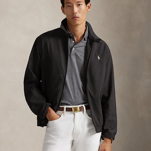 (S/100)폴로랄프로렌 폴리쉘 바이스윙 해링턴자켓 바라쿠타