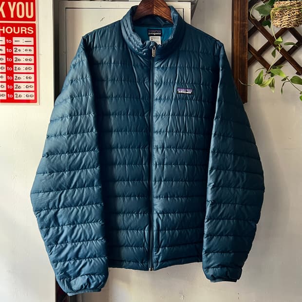 [L]00's 파타고니아 다운스웨터 빈티지블루