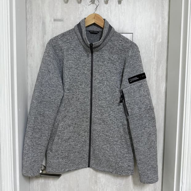 남성 100~105 / 내셔널지오그래픽 니트 후리스 집업