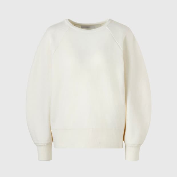 오르(ORR) 볼륨 슬리브 풀오버 탑 66-77 새상품