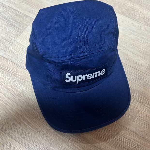 슈프림 캠프캡 블루