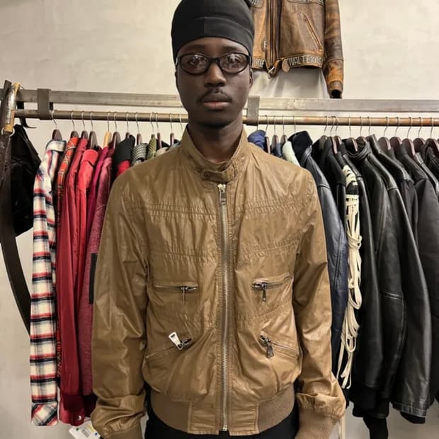 2000s Dolce & Gabbana bronze ZIP jacket