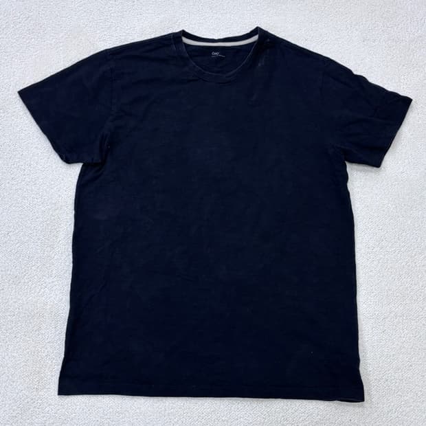 L 갭 라운드넥 반팔 티셔츠 0312E