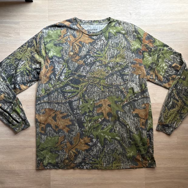 realtree 리얼트리 빈티지 긴팔 티셔츠 롱슬리브 카모