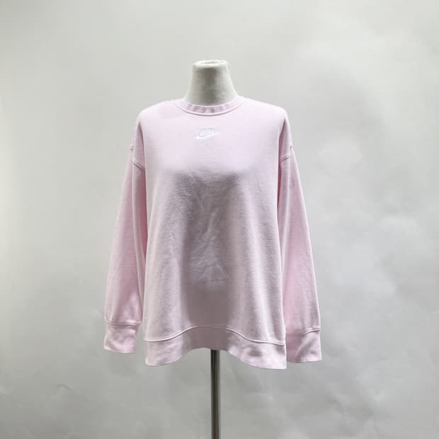 나이키 여성 맨투맨 핑크 XL
