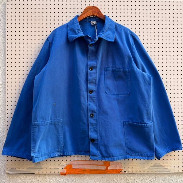 OLD VINTAGE WASHED BLUE 빈티지 프렌치워크자켓