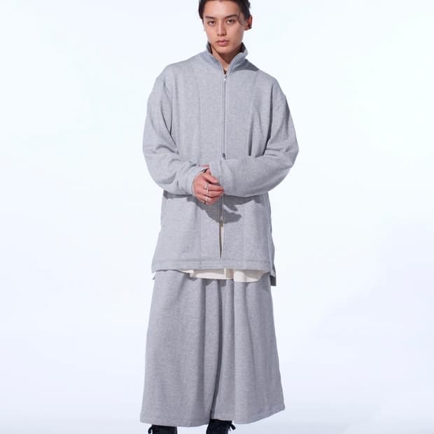 요지야마모토 S'YTE 프렌치 테리 큘롯 팬츠 (Grey/M)