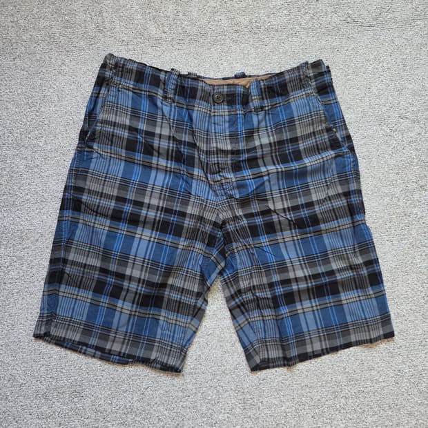 Gap 빈티지 체크 하프 팬츠 32