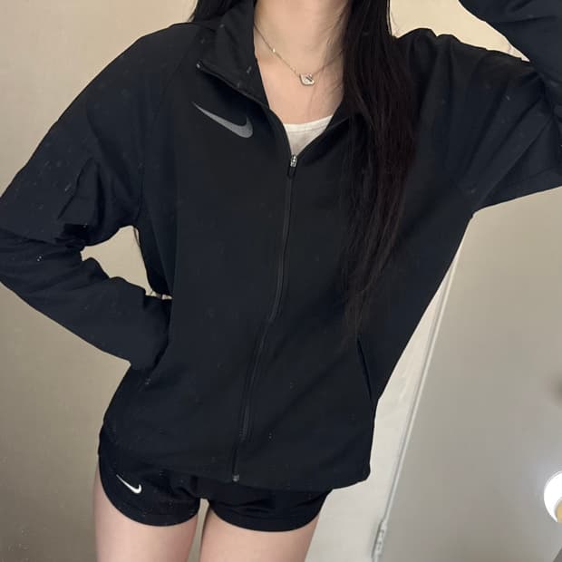 나이키 스우시 로고 져지 블랙 🖤