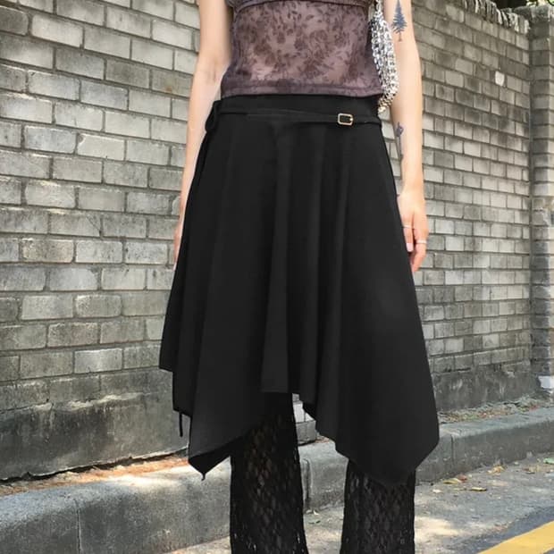 플레어 스커트