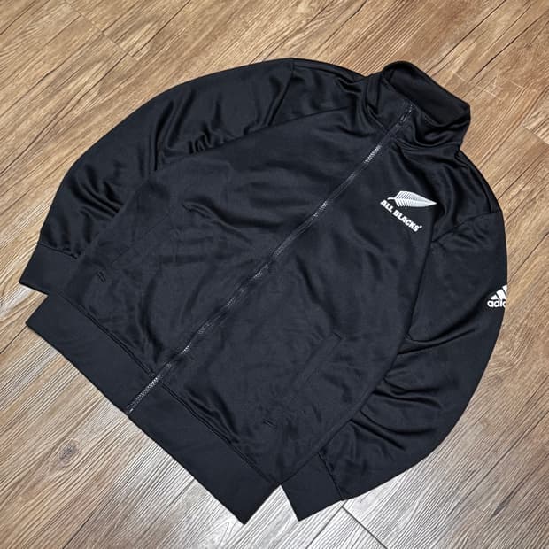 아디다스 x 올블랙스 블랙 트랙탑