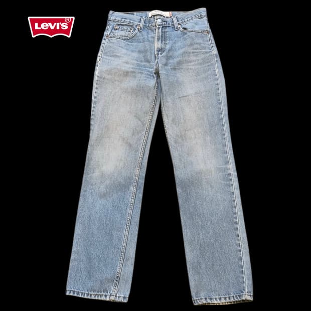 30인치 리바이스 516 연청바지 