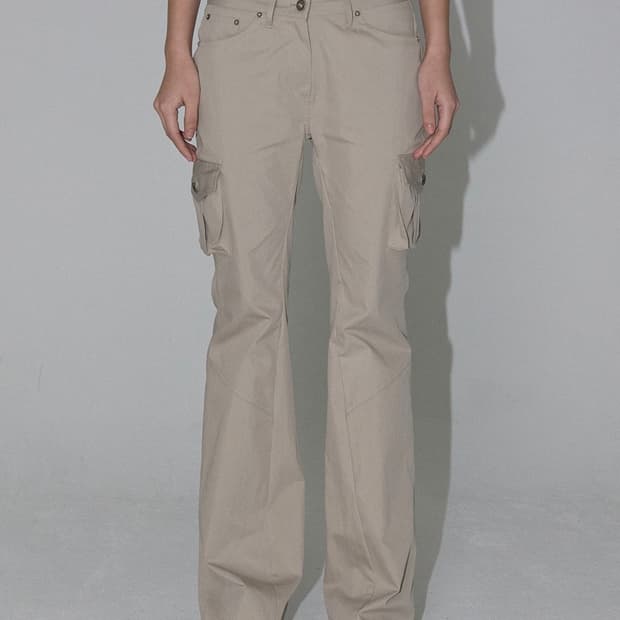 솔드아웃 Inegi another bootcut cargo pants
