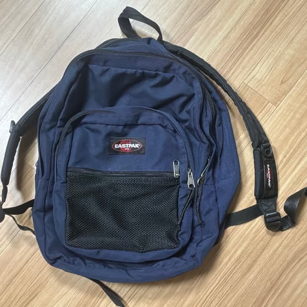 빈티지 이스트팩 usa 네이비 백팩