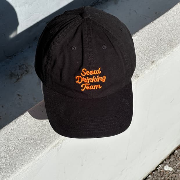 [F] 챔피온 서울 드링킹팀 자수 볼캡 모자