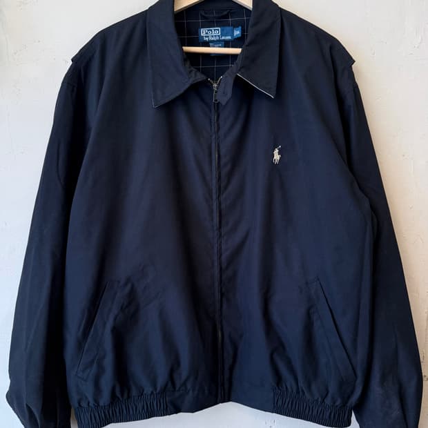 폴로 랄프로렌 블랙 스윙탑 자켓 XL