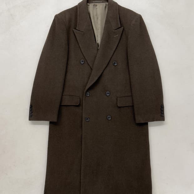 빈티지 더블브레스티드 코트