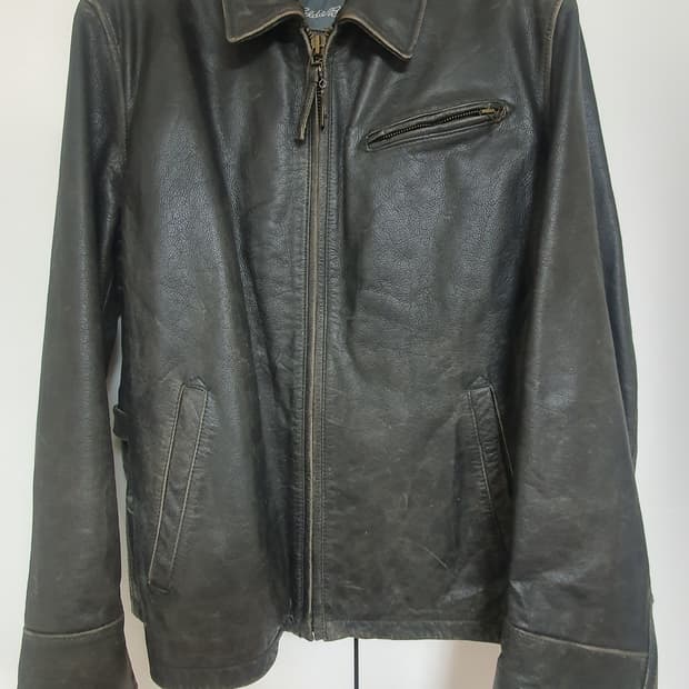 에디바우어 리얼 레더자켓