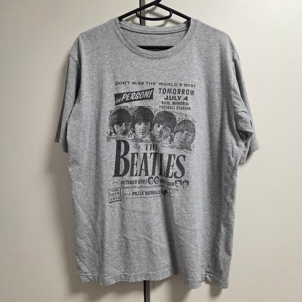 Beatles 비틀즈 빈티지 반팔 티셔츠 L(100)