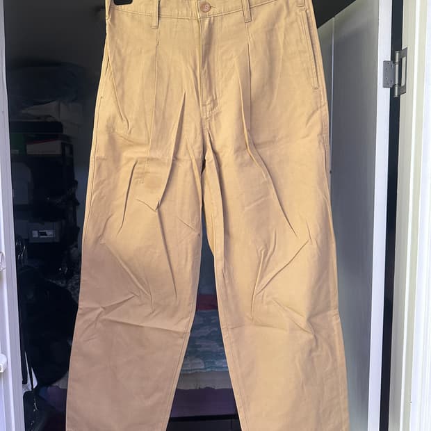 [3] 타일레 베이지 신치백 트라우저