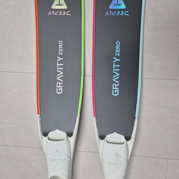 DEEPLY Gravity Zero 프리다이빙 오리발 M(260~270)