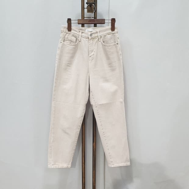 그레이룸 베이지진 바지 S