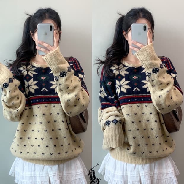 폴로 노르딕 니트