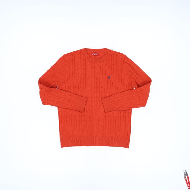 105 버버리힐즈 폴로클럽 케이블니트 0121H1