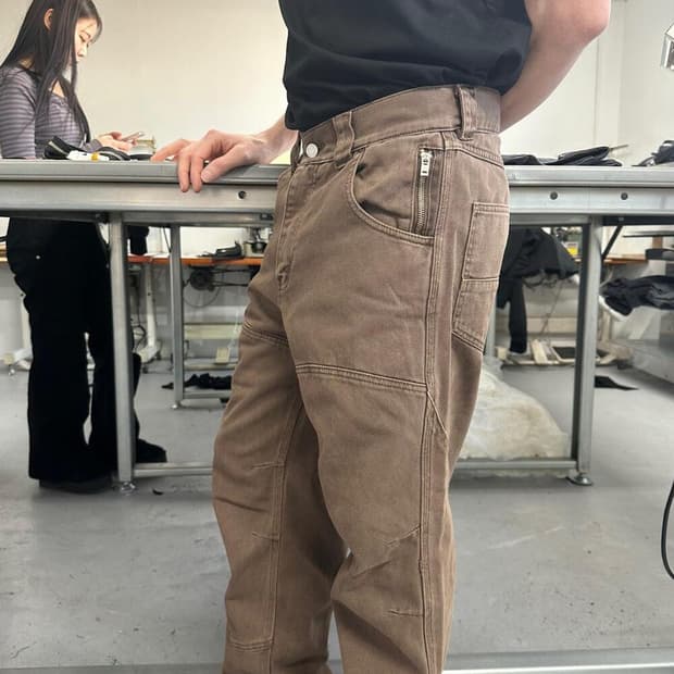 플라스틱 프로덕트 mpa calf pocket pants
