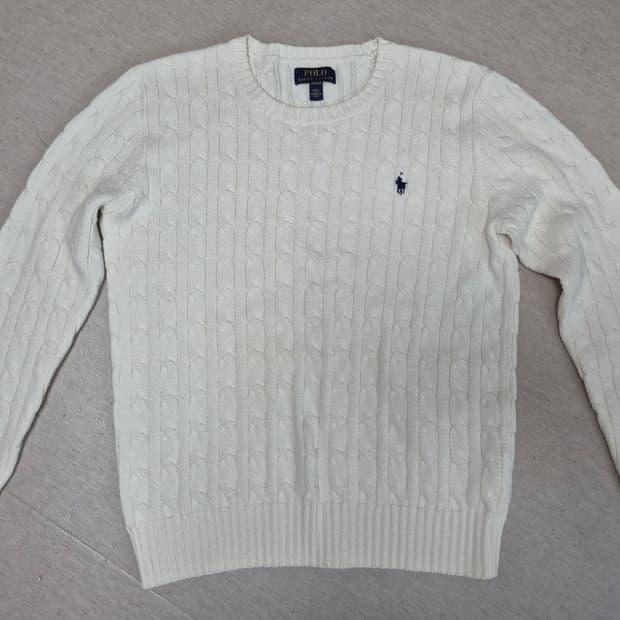폴로랄프로렌 케이블 니트