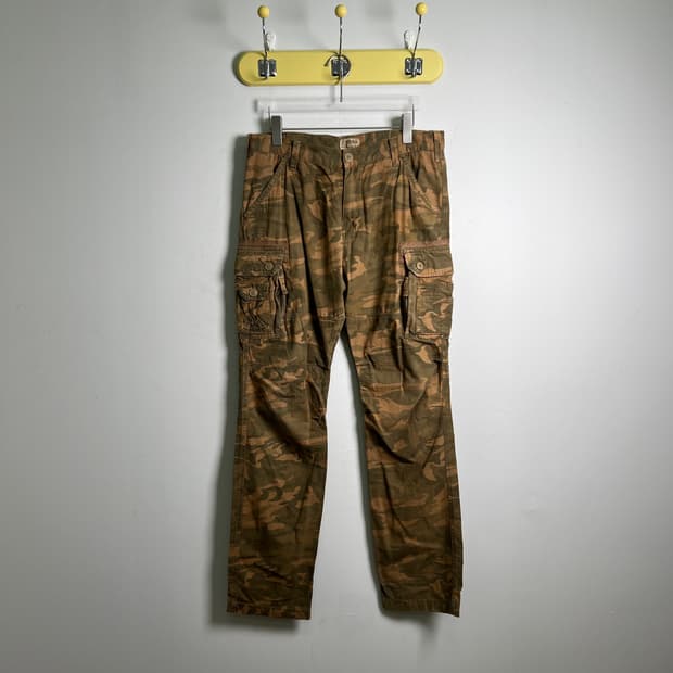 알파인더스트리 카모 카고 팬츠 L