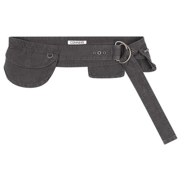 코이세이오 코튼 벨트백 브라운