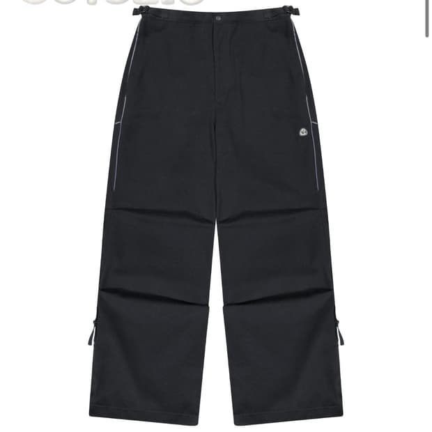 코이세이오 스트랩 라인 팬츠 네이비 교환 strap line pants