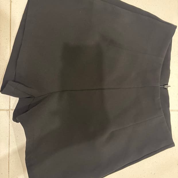 여름 반바지 검정 검은색 보세 바지 빈티지