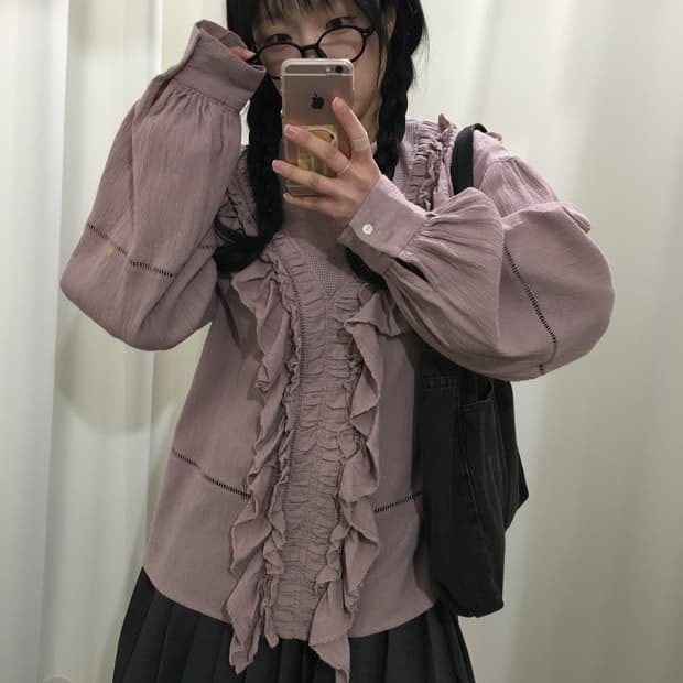 Heirloom Frill Blouse