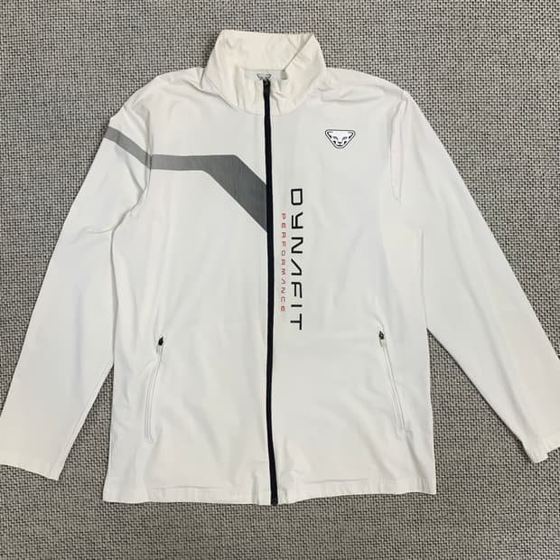 다이나핏 화이트 바람막이 2XL