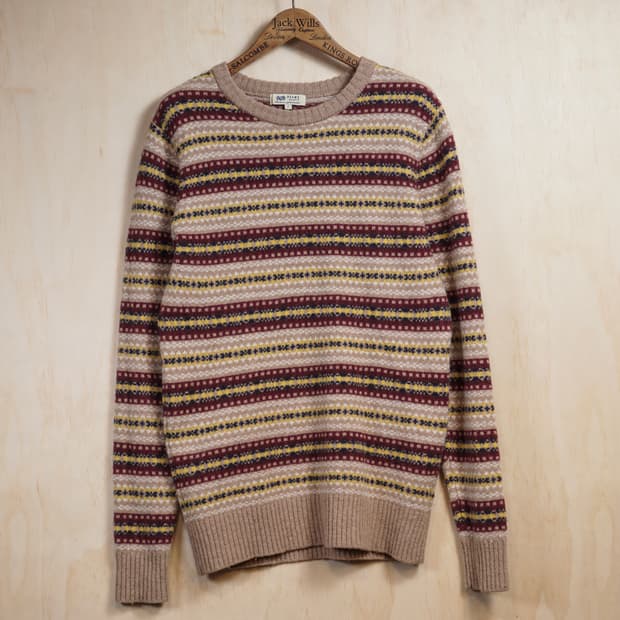 빔즈 스트라이프 니트